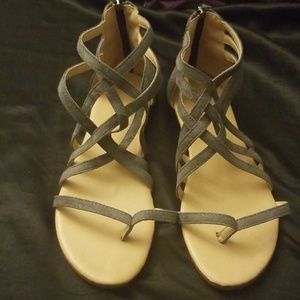Gray Sandals